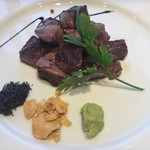 大坂鉄板焼 銀座 鉄十 - ステーキ