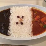 VOVO - 2コンビネーションカレー1080円　ビーフ＆ベジ