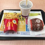 マクドナルド - バーベキューポークセット、500円です。