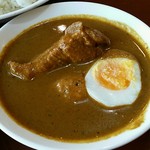 エスニックカリー メーヤウ - ダブルセット：インド風激辛チキンカレー