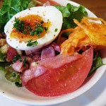 ラ ペッシュ - 本日のサラダのアップ