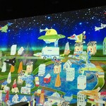 Lau Pa Sat Festival Market - 私がクレヨンで描いた横浜市営バスが走る♪