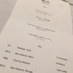 ラ・ブリック - メニュー