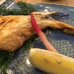 河太郎 中洲本店 - かんぱちかまの塩焼き 1000円