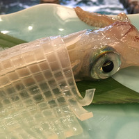 河太郎 中洲本店 - イカの足がまだグニグニ動くんです。