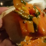 サンバレーホテル - 2016/11　ナンと野菜