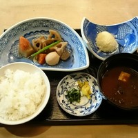河太郎 中洲本店 - ランチのセットの一部