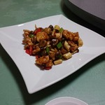 萬珍軒 - 鶏肉の四川甘辛炒め