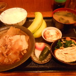 Kimura - 肉豆腐定食　750円