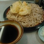 かめや 神田西口店 - かき揚げ天せいろ(360円)