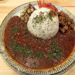 スパイス工房 燦 SUN - キーマカレー(サラダ付)税込850円