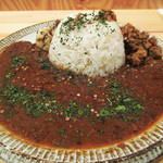 スパイス工房 燦 SUN - キーマカレー(サラダ付)税込850円