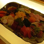 鮨Dining庵地杜 - お刺身盛り合わせ(写真は３人前）　１人前１３００円～