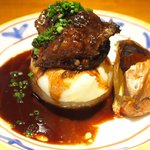 Bistro 2538 - ランチセット 1362円 の牛ホホ肉の赤ワイン煮 ～季節野菜のロースト添え～