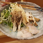 いっちゃん - 松茸とハモの鍋２７００円