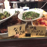 イル・バーカロ - カウンターのメニュー