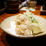 とっぴんぱらりのぷ - タラの白子とマコモ茸