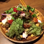 カッチャル バッチャル - タコとひよこ豆のサラダ