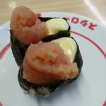 Sushi ro - タラマヨ108円(2016/10)
