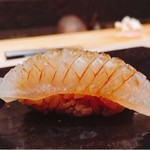 鮨 とかみ - 2016.10.  鱚 昆布締め