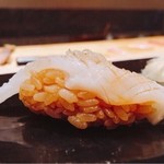 鮨 とかみ - 2016.10.  墨烏賊の下足