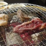 仙台牛焼肉　と文字 - ホルモン皿は精肉に近い食感のお肉もありましたが