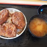 とん起 - ソースカツ丼
