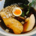 NOODLE CAFE SAMURAI - 侍中華そば。進化した郡山ブラックといえる逸品