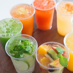 バブルス - 全て注文が入ってから絞ります。