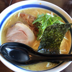 ラーメン湧 - 鶏白湯ネギ抜き