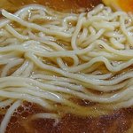 Chouya Gyouza Bekk An - 張家餃子別館 ＠西葛西 ラーメンに使われる加水率が高い中細縮れ麺