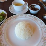 Paomu Karuizawa - 三笠ホテルチキンカレーセット 1510円