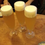 かぶと - 生ビール(白穂の香)