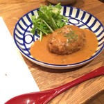 クリームコロッケデミソース(600円)