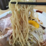 味噌ぶりNoodle みやみや - 【2016.10.14】村上朝日製麺の加水率高めの中細麺。