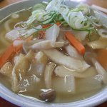 中西うどん - しっぽくうどん　小３５０円