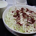 牛すじカレー 小さなカレー家 - （2016年11月）コールスローW（100円）