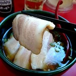 めだかタンタン - 魚介中華そばチャーシュー麺(トッピング  チャーシュー )