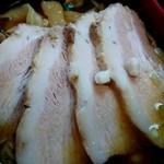 めだかタンタン - 魚介中華そばチャーシュー麺(トッピング  チャーシュー )