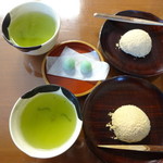 わらび餅(店内で)