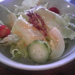 どちらにもつく、セットのサラダ