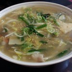 竹林坊 - とろみトロトロ肉野菜藻塩広東麺780円／平成28年11月