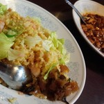 竹林坊 - 海老レタス炒飯760円／平成28年11月