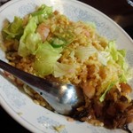 竹林坊 - 海老レタス炒飯760円／平成28年11月