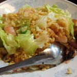 竹林坊 - 海老レタス炒飯760円／平成28年11月