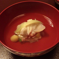 東京 芝 とうふ屋うかい - 蟹しんじょ