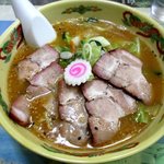 白河ラーメン みちのく - ゴマ味噌チャーシューメン！(2016,10/28)