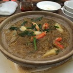 三味菜館 - カニ肉と春雨の煮込み