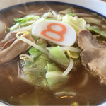 8番らーめん - 味噌ラーメン604円