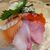 笹嘉ずし - 料理写真:ちらし寿司  裏側から撮影   ￥1000